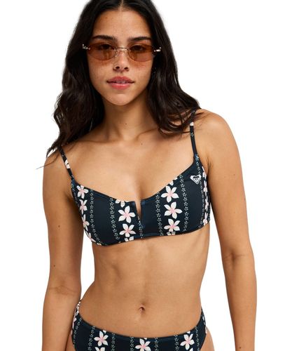 OUTLET】Roxy KERLINA FIXED TRI ウィメンズ 水着 花柄 三角ビキニ