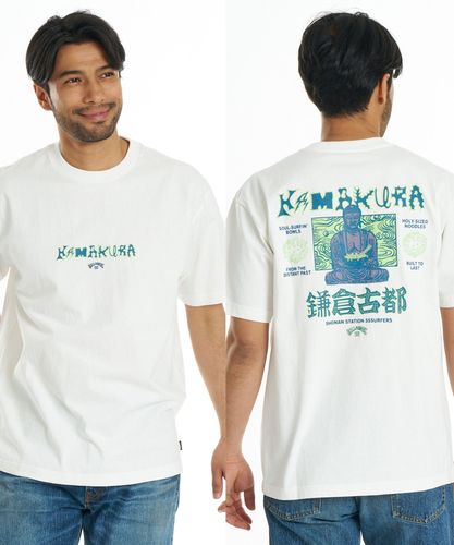 OUTLET】BILLABONG メンズ 【BB GALLERY】 OSAKA CASTLE Tシャツ【OVER