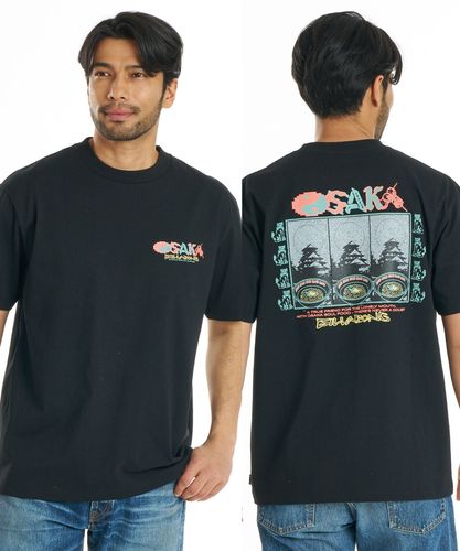 OUTLET】BILLABONG メンズ 【BB GALLERY】 OSAKA CASTLE Tシャツ【OVER