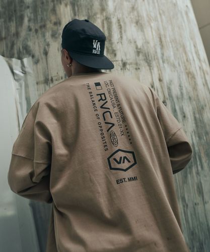 OUTLET】RVCA メンズ BACK SIDE ARCH SS Tシャツ 【2026年春夏モデル】