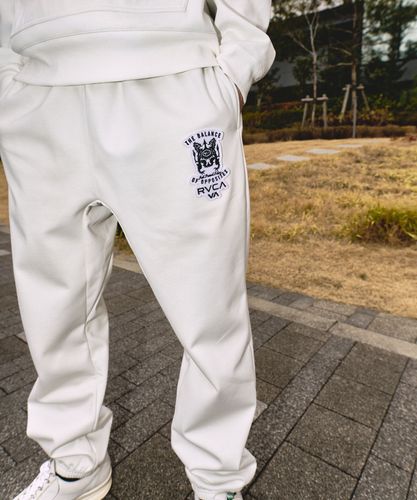 OUTLET】RVCA メンズ WIND AND SEAXSWEAT P セットアップボトムス WHT