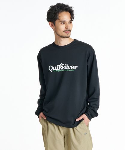 OUTLET】QUIKSILVER メンズ RED SHOOTING LS 長袖Tシャツ 速乾 UPF50+