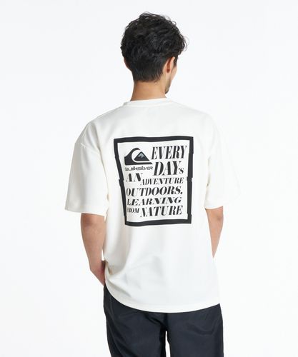 OUTLET】QUIKSILVER メンズ SOLARIS ST 半袖コットンTシャツ ルーズ