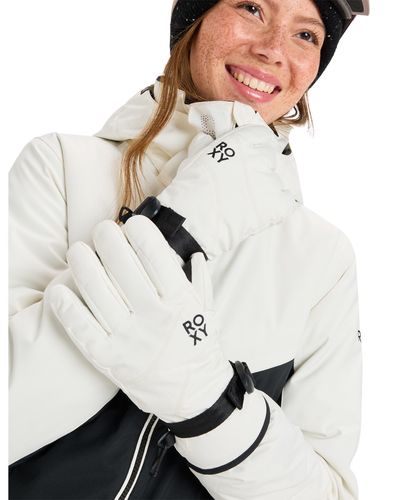 OUTLET】ROXY ウィメンズ ROXY JETTY SOLID GLOVES スノーグローブ