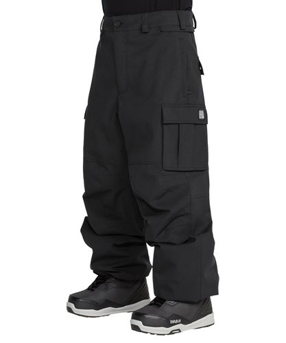 OUTLET】VOLCOM Mens Nwrk Baggy Pants - Black