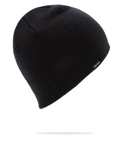 VOLCOM メンズ STONE FUNK BEANIE BLK ビーニー 【26-27SNOWモデル】