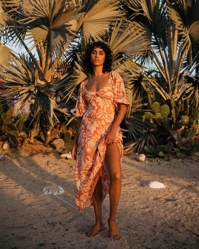 BILLABONG ウィメンズ【DES. Tropiques】 SUNKISSED MAXI DRS