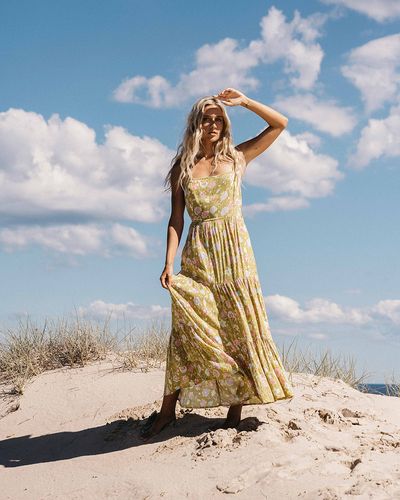 SALE】BILLABONG ウィメンズ【DES. Tropiques】 SUNKISSED MAXI DRS