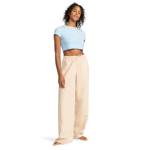 ROXY PALMA DE PLAYA PANT ニットフレア パンツ 【2026年春夏モデル】