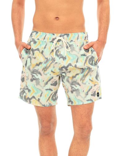 RVCA ショートパンツ 限定モデル　新品 OUTLET】【直営店限定】RVCA メンズ ESCAPE ELASTIC PRINT SHORT