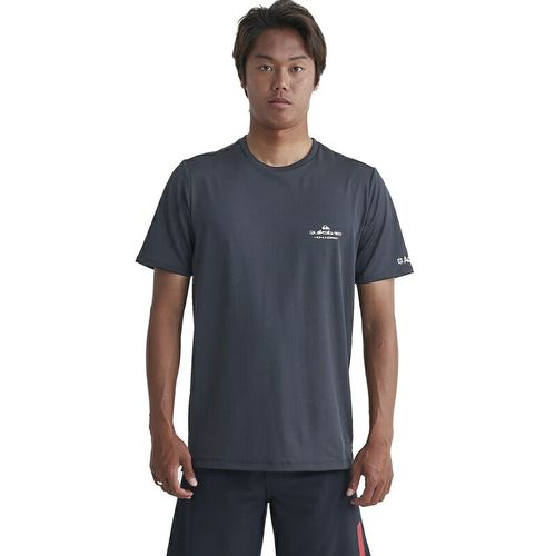 OUTLET】QUIKSILVER メンズ OFF COURSE SS 半袖ラッシュガード サーフT