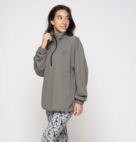 OUTLET】Roxy Fitness ESSENTIAL ENERGY BOXY HALF ZIP ウィメンズ