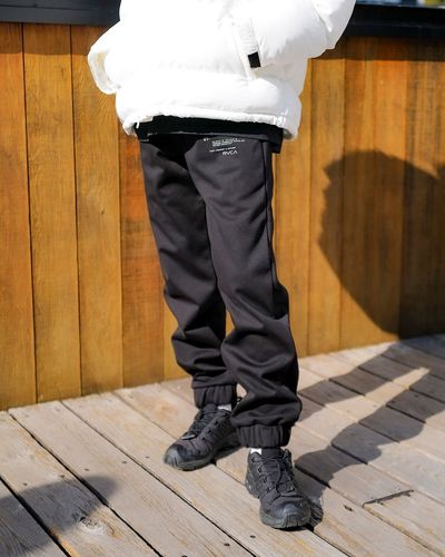 OUTLET】RVCA メンズ WIND AND SEAXSWEAT P セットアップボトムス WHT
