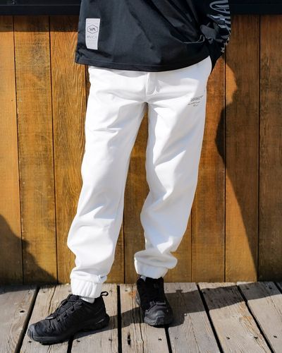OUTLET】RVCA メンズ WIND AND SEAXSWEAT P セットアップボトムス WHT