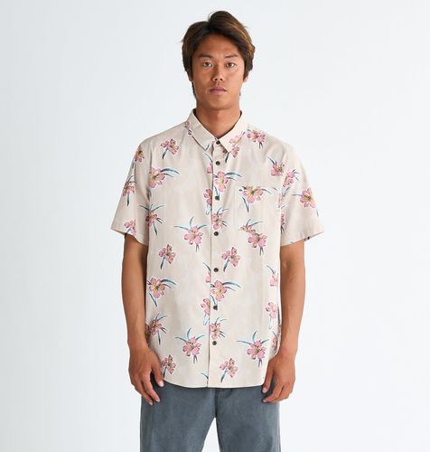 初夏専用出品 OUTLET】QUIKSILVER メンズ SAFE PARADISE SS 半袖シャツ