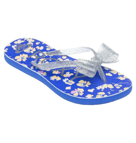 PRADA 花柄ビーチサンダル 箱付き OUTLET】Roxy RG LULU IV キッズ 子供用 ビーチサンダル 花柄