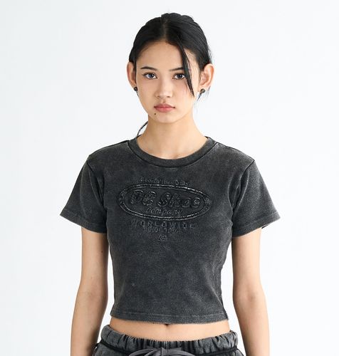 OUTLET FAMILY SALE】DC Shoes 25 WS TELECO SHORT SS ウィメンズ Tシャツ