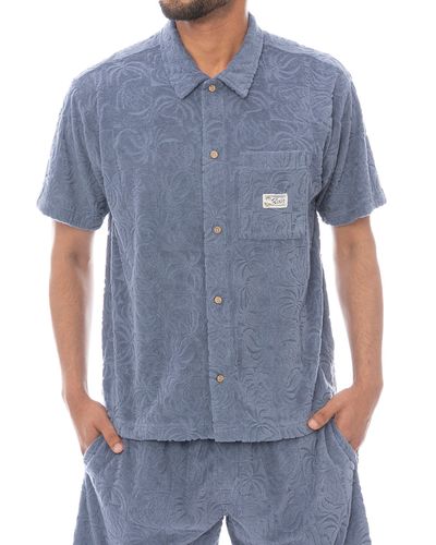 OUTLET】RVCA メンズ DAYSHIFT HICKORY OVERSHIRT 長袖シャツ 【2025年