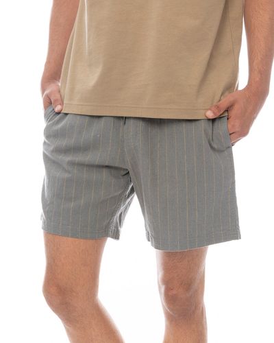 OUTLET】RVCA メンズ PALMS DOWN EXOTICA ELASTIC 17 ショートパンツ