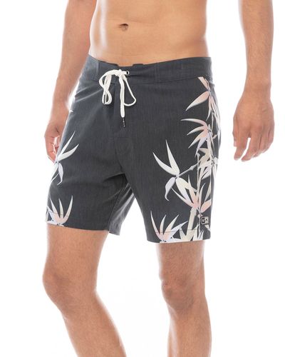 OUTLET】RVCA メンズ 【LAURYN ALVAREZ】 LA WAVE SPLIT TRUNK 17