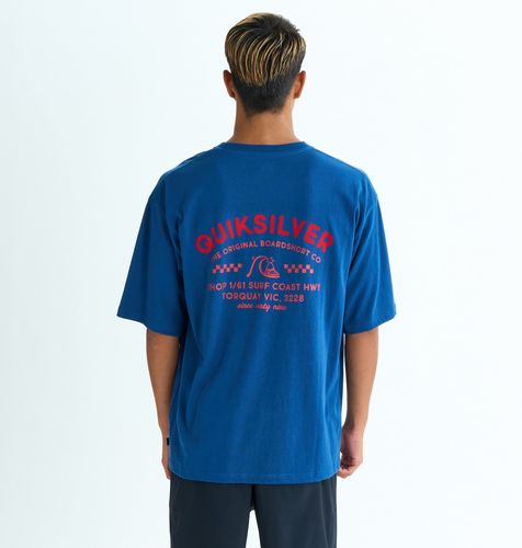 OUTLET】QUIKSILVER メンズ EVO INTERCONNECTED S 半袖コットンTシャツ
