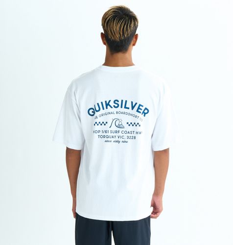 OUTLET】QUIKSILVER メンズ ICON OF SURF SS 半袖ラッシュガード