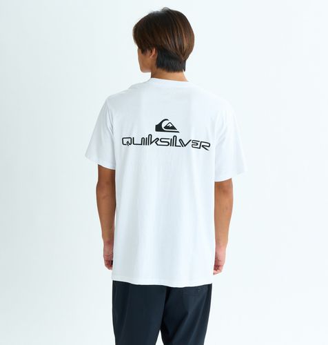 OUTLET】QUIKSILVER メンズ ICON OF SURF SS 半袖ラッシュガード