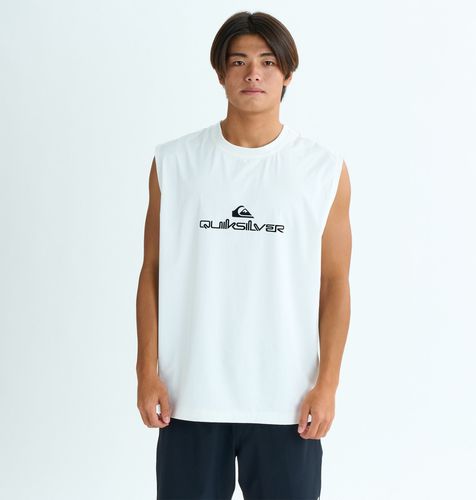 OUTLET FAMILY SALE】QUIKSILVER メンズ BUBBLE HALF ZIP 長袖サーフT
