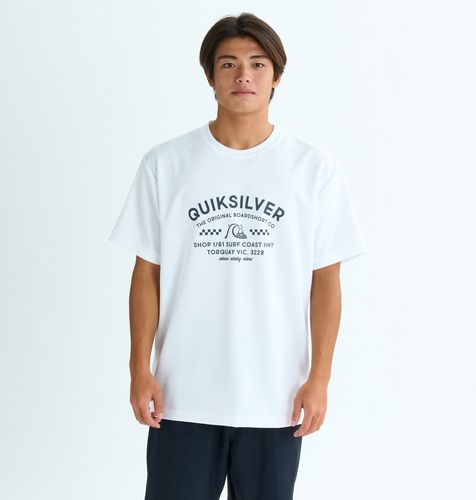 OUTLET FAMILY SALE】QUIKSILVER メンズ BIG CLICKER SS 半袖ラッシュ