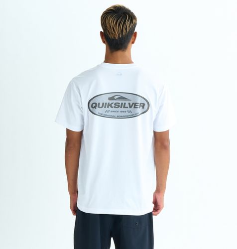 OUTLET】QUIKSILVER メンズ ICON OF SURF SS 半袖ラッシュガード