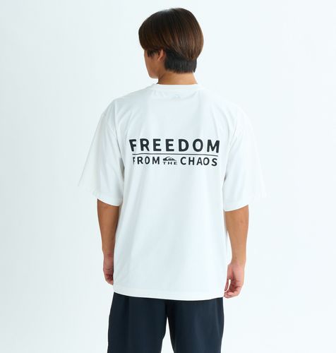 OUTLET FAMILY SALE】QUIKSILVER メンズ FREEDOM FROM THE CHA 半袖