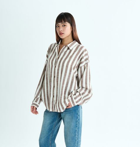 ROXY MORNING SHINE ダブルガーゼ風 長袖シャツ 【2026年春夏モデル】
