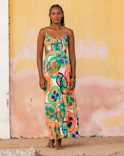 d.i.a ワンピース BILLABONG ウィメンズ【DES. Tropiques】 SUNKISSED MAXI DRS