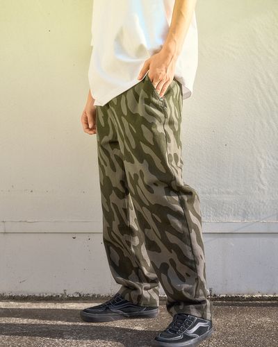 OUTLET】RVCA メンズ WIND AND SEAXSWEAT P セットアップボトムス WHT