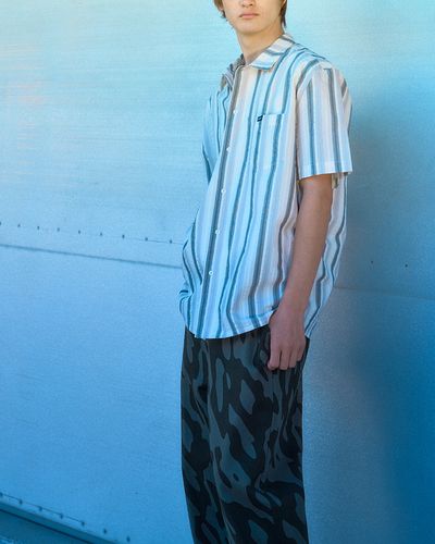 OUTLET】RVCA メンズ 【RICH JACOBS】 JACOBS ARCHIVE STRIPE SS 半袖
