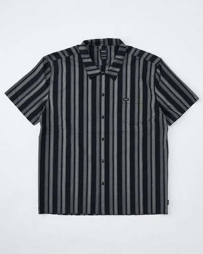 OUTLET】RVCA メンズ 【UTILITY】 BLOCK SHIRTS 半袖シャツ 【2025年夏