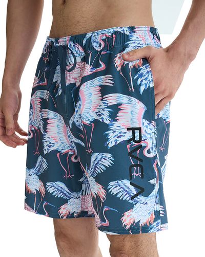 OUTLET】RVCA メンズ 【HAWAII】 WILD HIBISCUS HAWAII VA BANDED