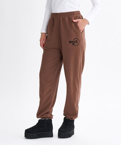 ROXY WITH HEART PANTS スウェットパンツ ドローコード付き 【2026年春