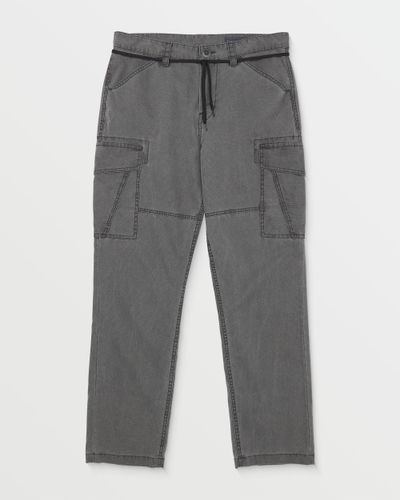 OUTLET】VOLCOM Mens New Articulated Pants - Chestnut Brown