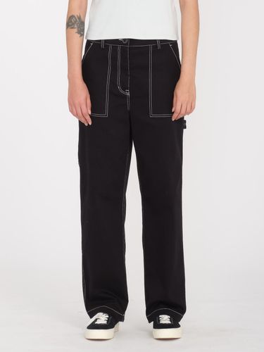 OUTLET】VOLCOM Womens Hallen Pants - Black
