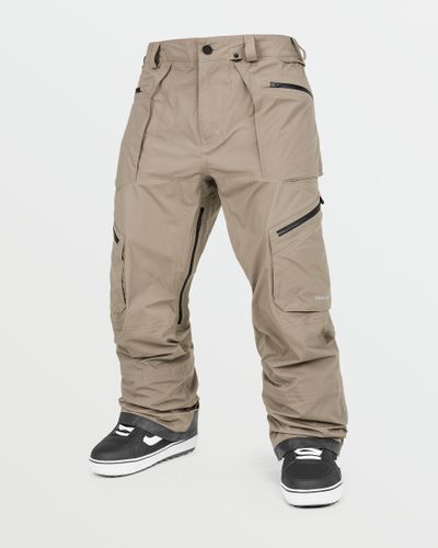 OUTLET】VOLCOM Mens New Articulated Pants - Chestnut Brown