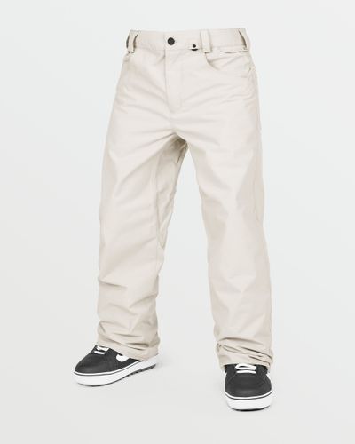 OUTLET】VOLCOM Mens L Gore-Tex Pants - Stone