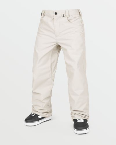 OUTLET】VOLCOM Mens Arthur 20K Pants - Stone