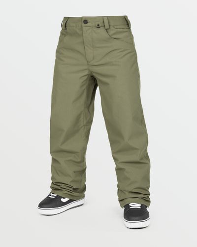OUTLET】VOLCOM Mens L Gore-Tex Pants - Redwood