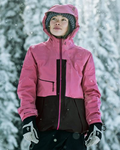 ボルコム ウィメンズシャイロスノースーツ S つなぎ ヒョウ柄 OUTLET】VOLCOM Womens Shiloh Snow Suit - Leopard