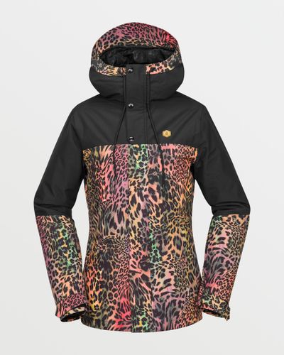OUTLET】VOLCOM Womens Shiloh Snow Suit - Leopard