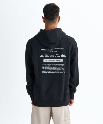 QUIKSILVER メンズ PG PILE WASH ZIP HOODIE 長袖パーカー パイル地