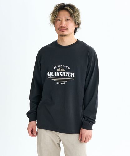 OUTLET】Quiksilver メンズ TC OLD ENGLISH LT 長袖Tシャツ