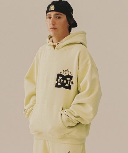 OUTLET FAMILY SALE】DC Shoes 25 CROWN STAR PH フーディ パーカー 裏