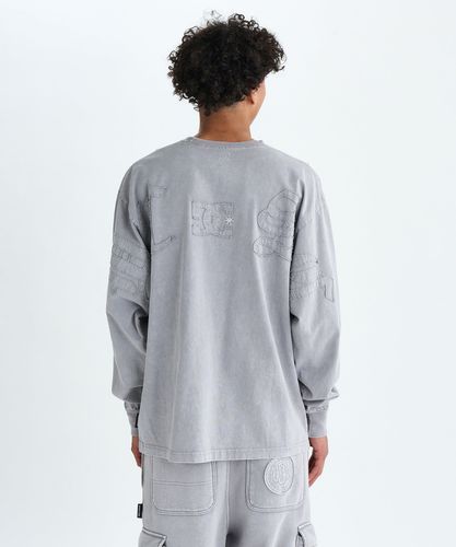 ARCH プルオーバー　オフホワイト OUTLET】DC Shoes 24 ARCH HALF ZIP PULLOVER ハーフジップ プル